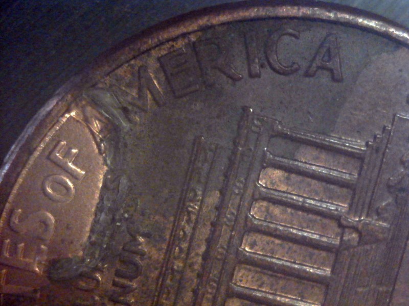 2000-Penny.-Eek-To-Even-Ask-If-This-Is-Post-Mint-Damage-Or-Some-Kind-Of-Cud